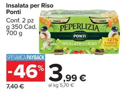Carrefour Market Insalata per Riso Ponti offerta
