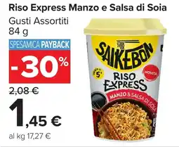 Carrefour Market Riso Express Manzo e Salsa di Soia offerta