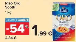 Carrefour Market Riso Oro Scotti offerta