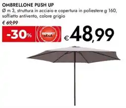Bennet Combrellone push up offerta