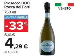Carrefour Market Prosecco DOC Rocca dei Forti offerta