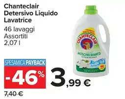 Carrefour Market Chanteclair Detersivo Liquido Lavatrice offerta