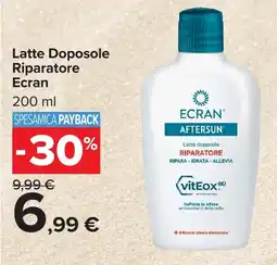 Carrefour Market Latte Doposole Riparatore Ecran offerta
