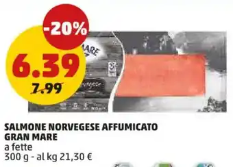 PENNY Salmone norvegese affumicato GRAN MARE offerta