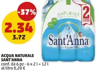 Acqua naturale SANT'ANNA