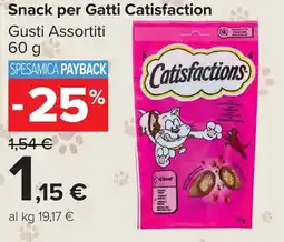 Carrefour Market Snack per Gatti Catisfaction offerta