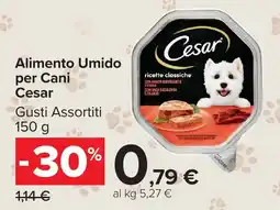 Carrefour Market Alimento Umido per Cani Cesar offerta
