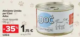 Carrefour Market Alimento Umido per Cani Adoc offerta