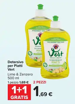 Carrefour Market Detersivo per Piatti Vert offerta
