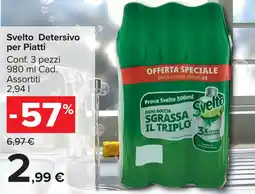 Carrefour Market Svelto Detersivo per Piatti offerta