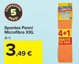 Carrefour Market Spontex Panni Microfibra XXL offerta