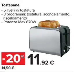Carrefour Market Tostapane offerta