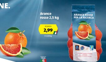 ALDI Arance Rosse 2,5 kg offerta
