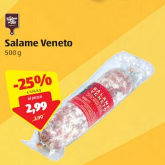 ALDI Salame Veneto 500 g offerta