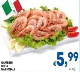DEM Gamberi rosa nazionali offerta