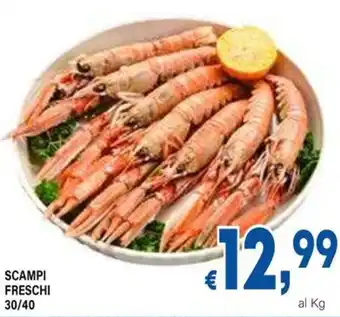 Scampi freschi 30/40