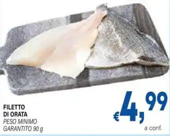 DEM Filetto di orata offerta