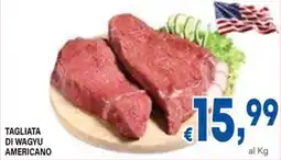 DEM Tagliata di wagyu americano offerta