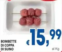 DEM Bombette di coppa di suino offerta