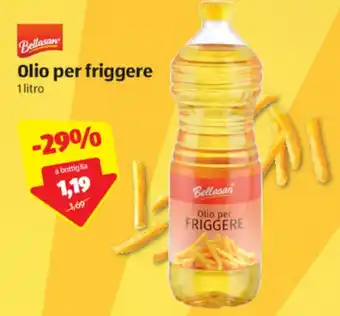 ALDI Bellasan Olio per Friggere 1 litro offerta