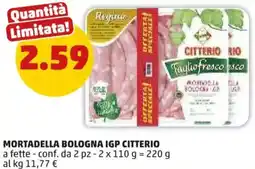 PENNY Mortadella bologna igp CITTERIO offerta