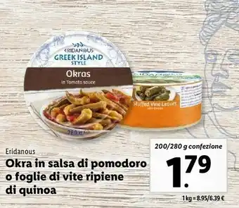 Lidl Okra in salsa di pomodoro offerta