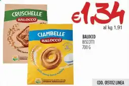 Carico Cash & Carry Balocco biscotti offerta