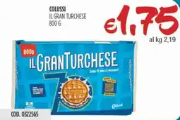 Carico Cash & Carry Colussi il gran turchese offerta