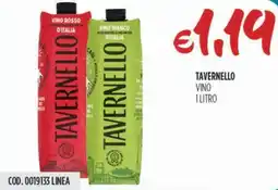 Carico Cash & Carry Tavernello vino offerta