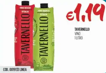 Carico Cash & Carry Tavernello vino offerta
