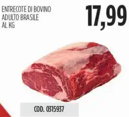 Carico Cash & Carry Entrecote di bovino adulto brasile offerta