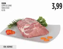 Carico Cash & Carry Fribin coppa di suino senza osso offerta