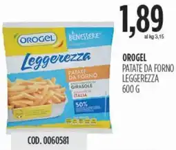 Carico Cash & Carry Orogel patate da forno leggerezza offerta