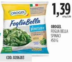 Carico Cash & Carry Orogel foglia bella spinaci offerta