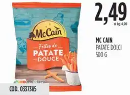 Carico Cash & Carry Mc cain patate dolci offerta