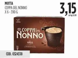 Carico Cash & Carry Motta coppa del nonno offerta