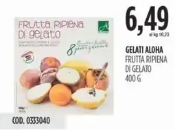 Carico Cash & Carry Gelati aloha frutta ripiena di gelato offerta
