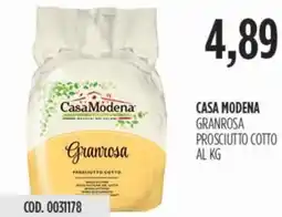 Carico Cash & Carry Casa modena granrosa prosciutto cotto offerta