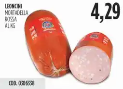 Carico Cash & Carry Leoncini mortadella rossa offerta