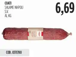 Carico Cash & Carry Coati salame napoli s.v. offerta