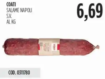 Carico Cash & Carry Coati salame napoli s.v. offerta