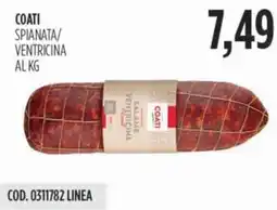 Carico Cash & Carry Coati spianata/ ventricina offerta