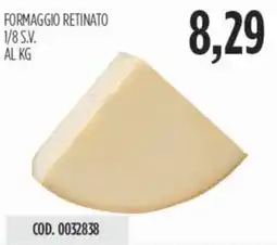 Carico Cash & Carry Formaggio retinato 1/8 s.v. offerta