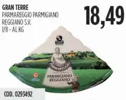 Carico Cash & Carry Gran terre parmareggio parmigiano reggiano s.v. 1/8 offerta