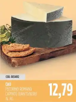 Carico Cash & Carry Cao pecorino romano cappato bianco/nero offerta