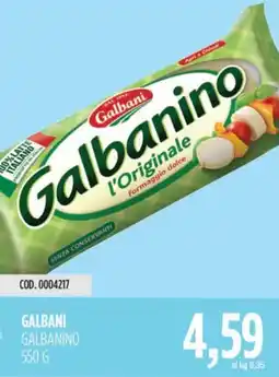 Carico Cash & Carry Galbani galbanino offerta