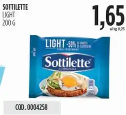 Carico Cash & Carry Sottilette light offerta