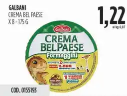 Carico Cash & Carry Galbani crema bel paese offerta