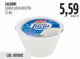 Carico Cash & Carry Galbani santa lucia ricotta offerta