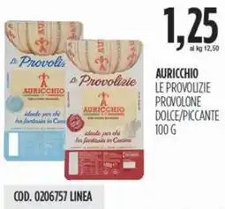 Carico Cash & Carry Auricchio le provouzie provolone dolce/piccante offerta